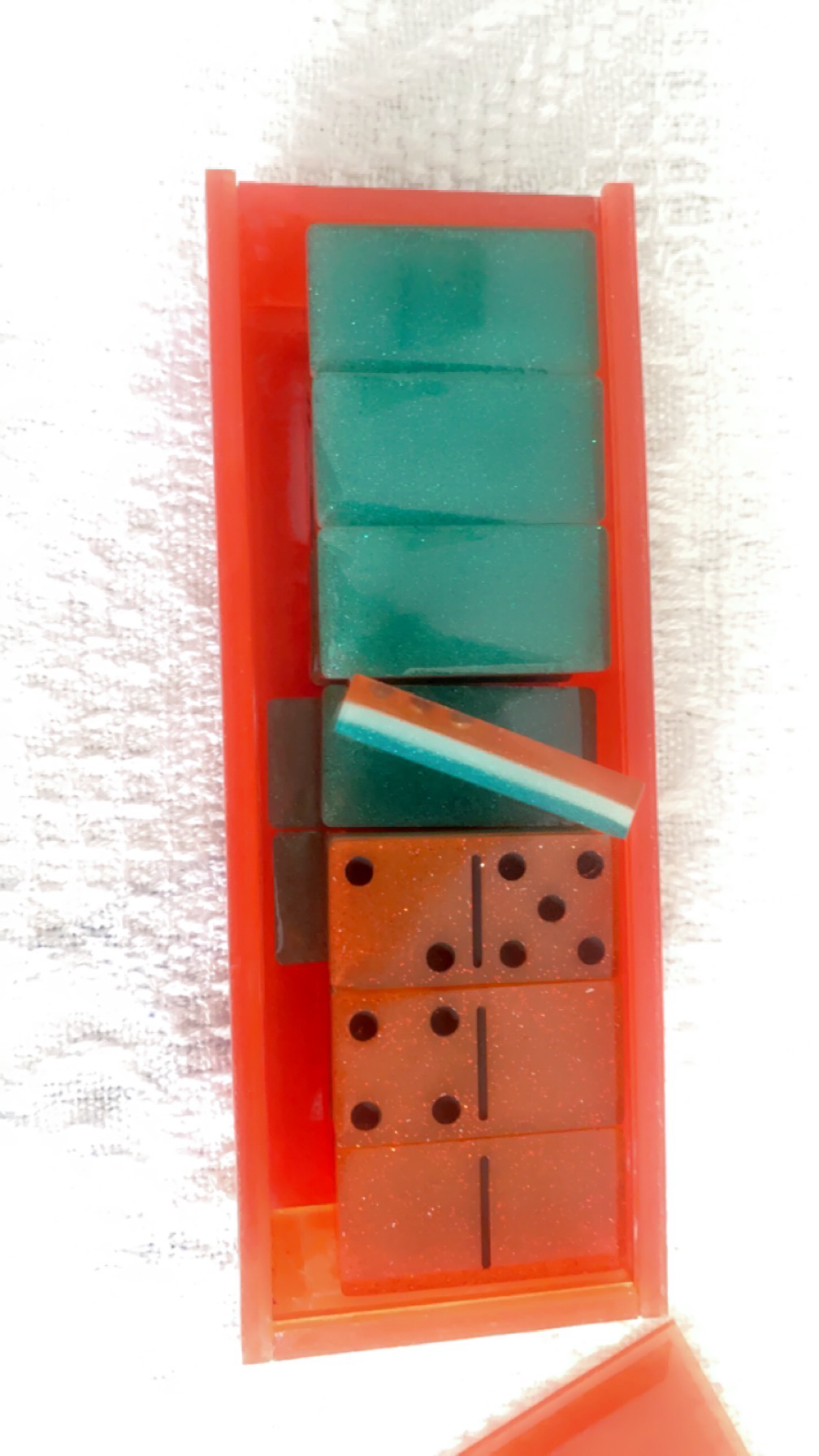 Watermelon Domino Resin