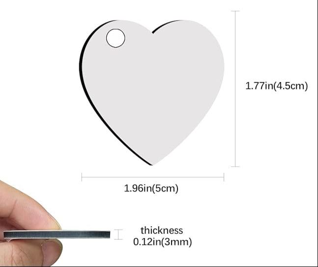 Customized Double-sided Sublimation Keychain | Permanent Design