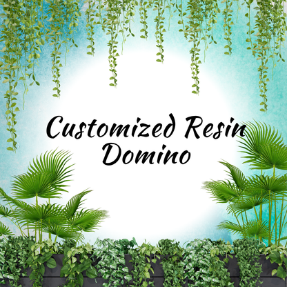 Customized Resin Domino Set