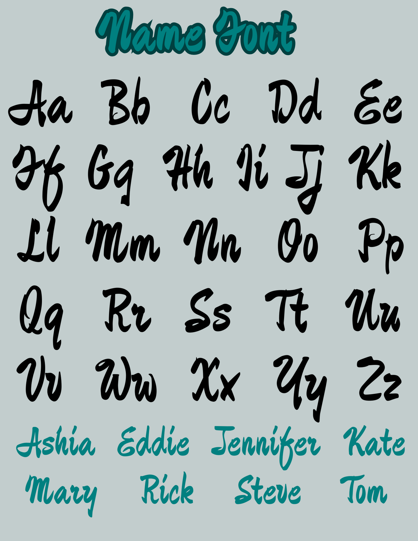 Customize Resin Alphabet Keychain