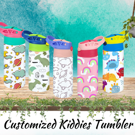 Customized 12oz Kiddie Sublimation Tumbler | Permanent Design