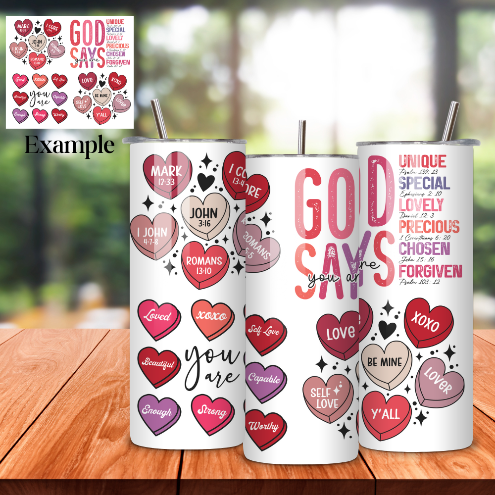 Customized 20oz Tumbler | Permanent Design
