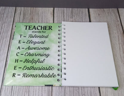 Teacher's Appreciation Journals | She Believed She Could Change The World So She Became A Teacher