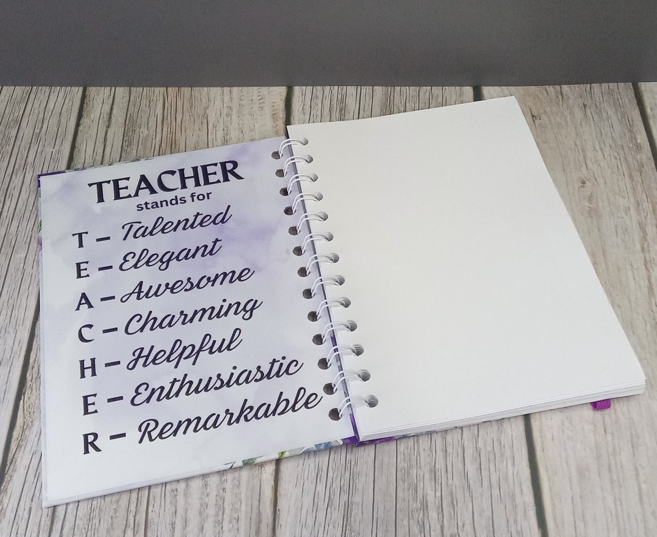 Teacher's Appreciation Journals | She Believed She Could Change The World So She Became A Teacher