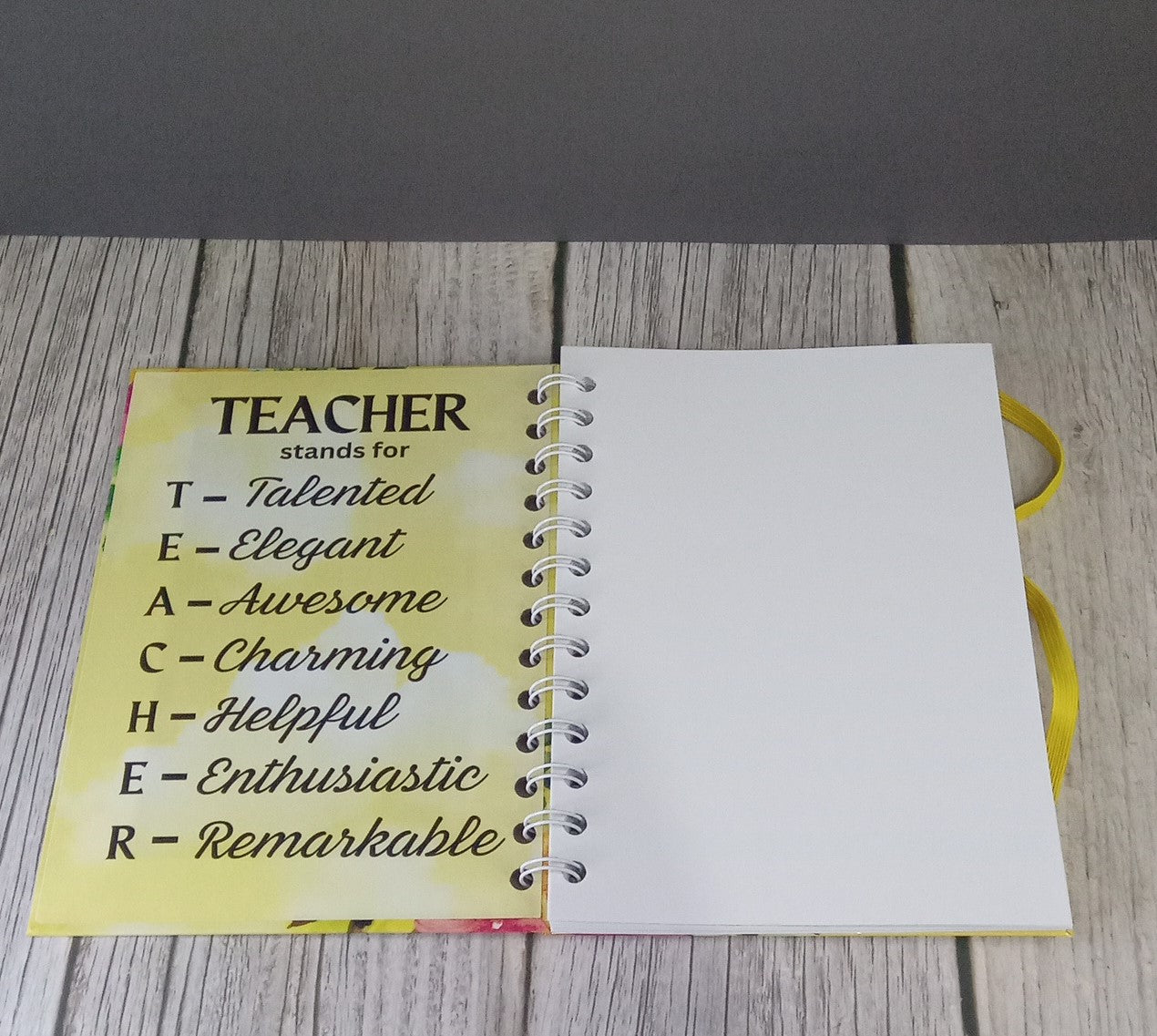 Teacher's Appreciation Journals | She Believed She Could Change The World So She Became A Teacher