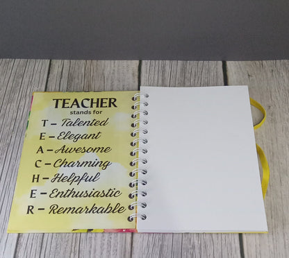 Teacher's Appreciation Journals | She Believed She Could Change The World So She Became A Teacher