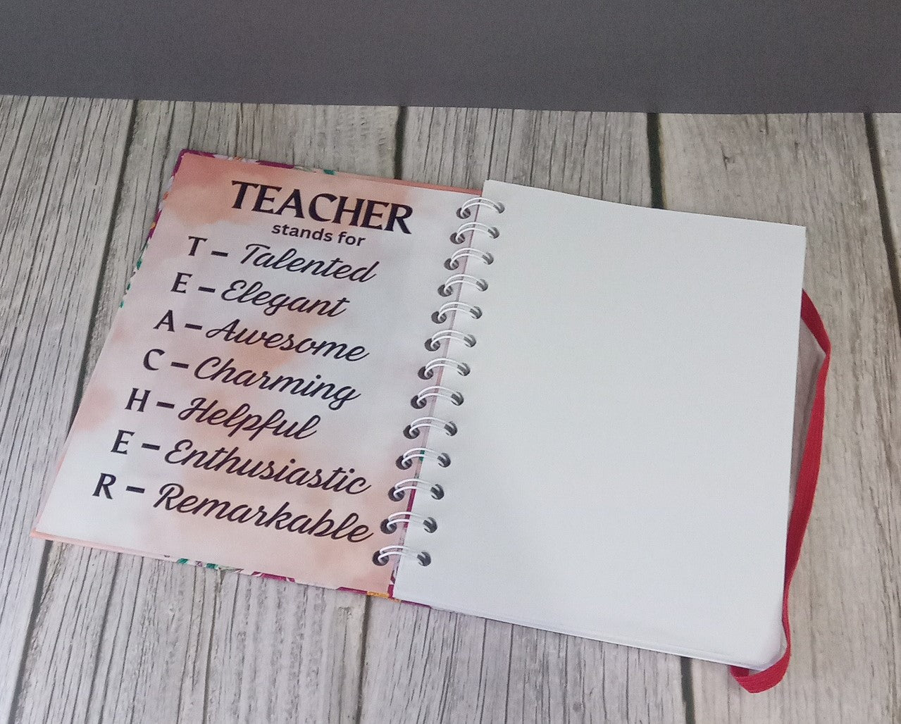 Teacher's Appreciation Journals | She Believed She Could Change The World So She Became A Teacher