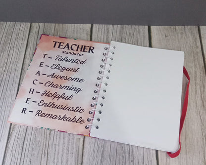Teacher's Appreciation Journals | She Believed She Could Change The World So She Became A Teacher