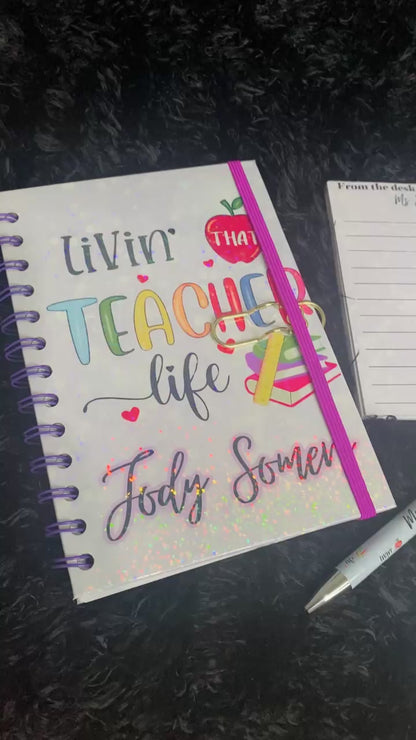 Teacher's Appreciation Day Gift Set | Journal, Notepad, Bookmark, Pen